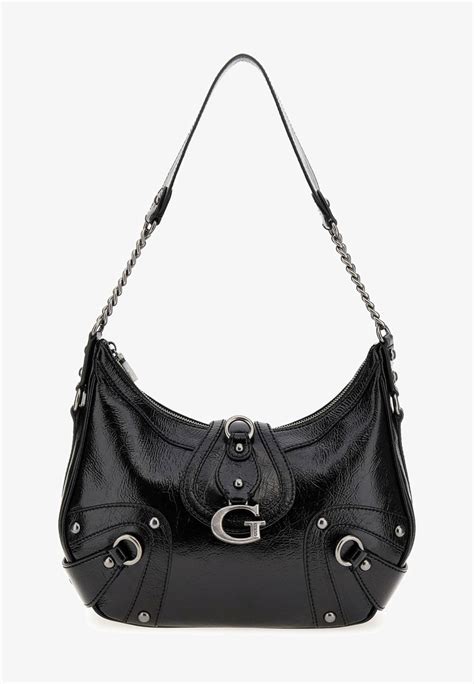 guess hobo tasche|guess shoulder bag black.